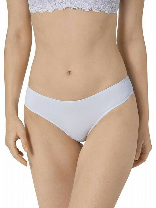 Lovely Micro Γυναικείο String με Δαντέλα Λιλά