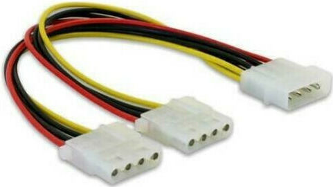 Valueline 4-Pin Molex - 4-Pin Molex Cable 0.15m Πολύχρωμο VLCP74020V015