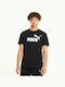 Puma Men's Short Sleeve T-shirt Black