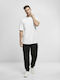 ST087 Men's Sweatpants with Rubber Black