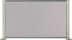 Zogometal Metallic Fireplace Screen 101x52cm Ni...