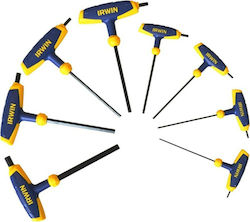 Irwin Set of 8 Allen Wrenches in T-Shaped Shape