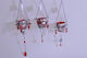 Fylliana Candelabru Suspendat Sticlă Silver-red 320-10-012