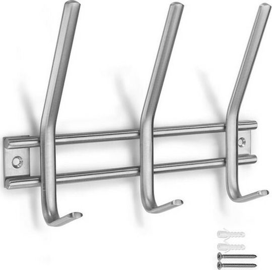 Inofix Metallische 6 Haken 22x6.8x15cm
