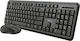 Trust ODY Wireless Keyboard & Mouse Set with Greek Layout