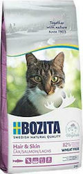 Bozita Hair & Skin Ξηρά Τροφή Γάτας με Σολομό 0.4kg