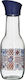 Click Bottle Water Glass with Screw Cap Transparent 1000ml