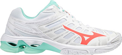 Mizuno Wave Voltage Γυναικεία Αθλητικά Παπούτσια Βόλλεϊ Λευκά