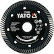 Yato Diamond disc Cutting Disc Construction Materials Hole Diameter 125mm 1pcs