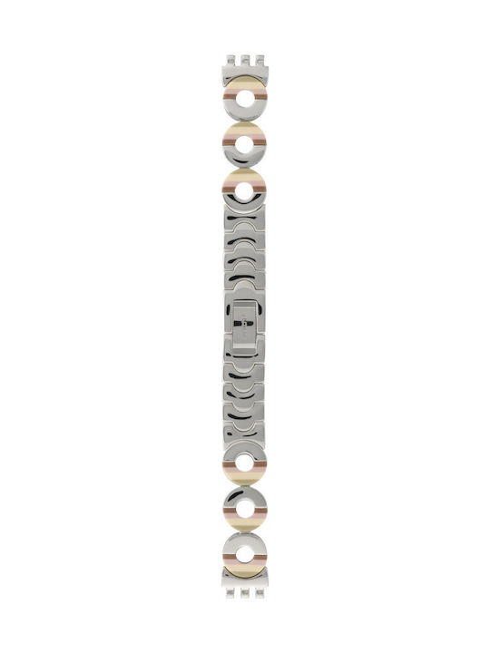 Swatch Metallic Dune Metal Bracelet Silver 12mm