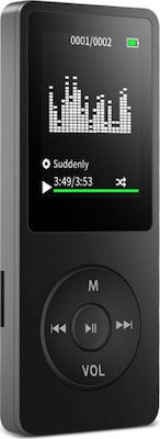 Naxius MP-10 MP3 Player με Οθόνη TFT 1.8" Μαύρο