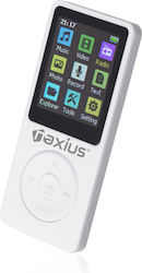 Naxius MP-10 MP4 Player (64GB) cu ecran TFT 1.8" Alb Alb