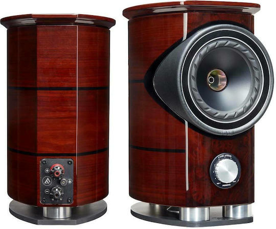Fyne Audio F1-8 Pair of Hi-Fi Speakers Bookself 90W 2 No of Drivers W28xD44.1xH47cm. Walnut