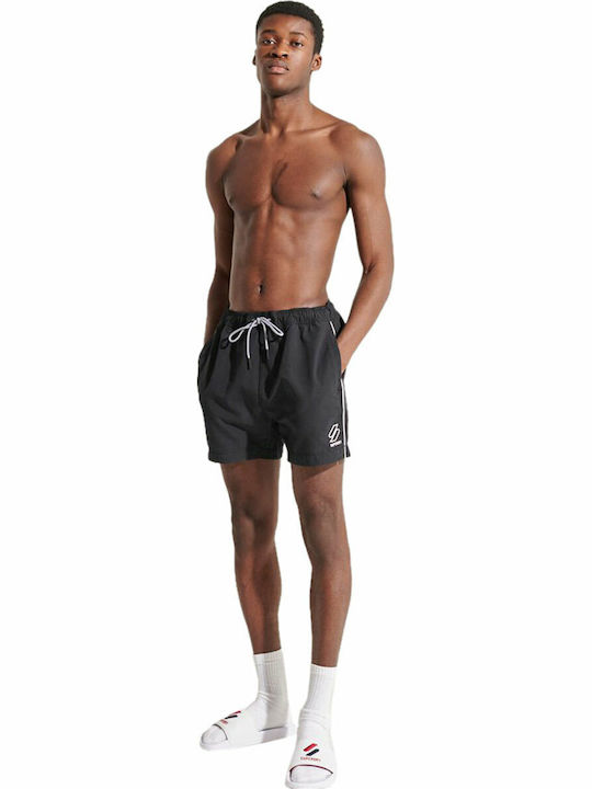 Superdry Series Ανδρικό Μαγιό Σορτς Μαύρο