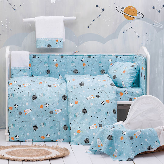 Rythmos Symbol Astroworld Πάντα Κλασική Εσωτερική Μπλε 43x200cm