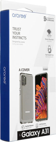 Araree A Задна корица Силикон Прозрачен (Galaxy A31)