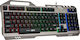 Marvo K611 Gaming Πληκτρολόγιο με RGB φωτισμό (Αγγλικό US)