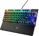 SteelSeries Apex 7 TKL Gaming Mechanische Tastatur Tenkeyless mit SteelSeries Braun Schaltern und RGB-Beleuchtung Schwarz