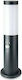 V-TAC Outdoor Floor Lamp Small Post IP44 for E27 Socket Black