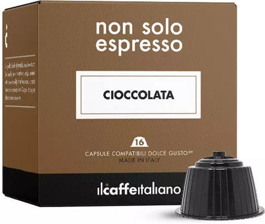 IL Caffe Italiano Κάψουλες Σοκολάτα Cioccolata Συμβατές με Μηχανή Dolce Gusto 16caps