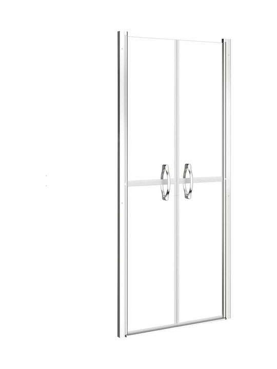 vidaXL Διαχωριστικό Ντουζιέρας με Ανοιγόμενη Πόρτα 76x190cm