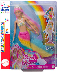 Παιχνιδολαμπάδα Γοργόνα Μεταμόρφωση Ουράνιο Τόξο για 3+ Ετών Barbie