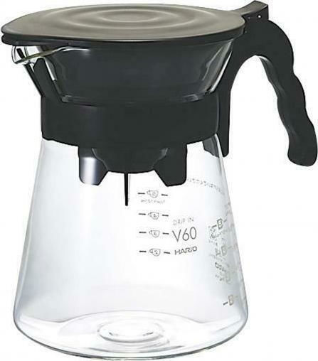 Hario V60 Drip-In Κανάτα Γυάλινη Διάφανη