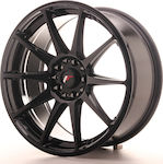 Japan Racing Wheels Car Aluminium Wheel JR11 18"x8.5" ET35 (5x100) Black Gloss