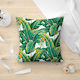 Lino Home Decorative Pillow Case Savana from 100% Cotton 701 Green 45x45cm.