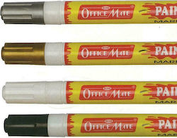 Officemate Permanent Silver Marker 4.5mm