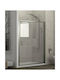 Karag Flora 500 Διαχωριστικό Ντουζιέρας με Συρόμενη Πόρτα 110x190cm Clear Glass