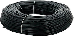 Cablel Power Cord 1x1.5mm² 100m Black H07V-U-15-ΒΚ