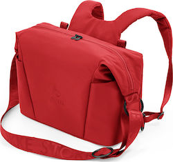 Stokke Wickeltasche-Wickelrucksack Xplory X Ruby Red 39x25cm.