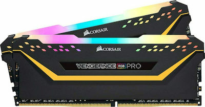 Corsair Vengeance RGB Pro TUF Gaming 32GB DDR4 RAM with 2 Modules (2x16GB) and 3200 Speed for Desktop