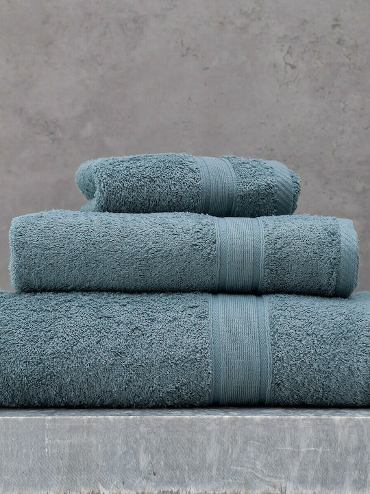 Rythmos Bath Towel Illusion 70x140cm. Denim Weight 480gr/m²