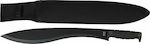 MFH Typhoon Machete Black with Blade made of Stainless Steel in Sheath