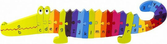 Παιδικό Puzzle Crocodile Alphabet 25pcs Orange Tree Toys