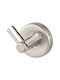 Tema Tenox Double Wall-Mounted Bathroom Hook Inox Silver