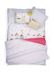 Nef-Nef Homeware Kids Quilt Single Follow Pink 160x220cm