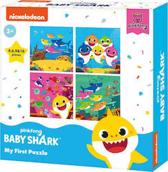 Kids Puzzle Baby Shark for 2+ years+ Years 18pcs PinkFong