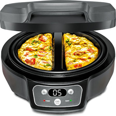 Rommelsbacher CHEF OM 950 Oskar Electric Omelette Maker 950W Black