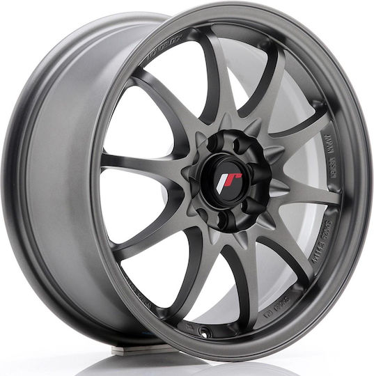 Japan Racing Wheels Ζάντες Αλουμινίου Αυτοκινήτου JR5 16"x7" Matt Gun Metal