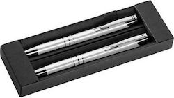 Next Pen Set Mechanical Pencil Silver in a case