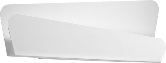 Sollux Bascia Модерен Осветително тяло За стена с фасунга G9 Бял 40x17x8см.