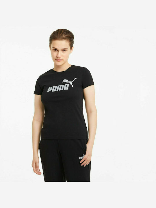 Puma Essentials Feminin Sport Tricou Negru