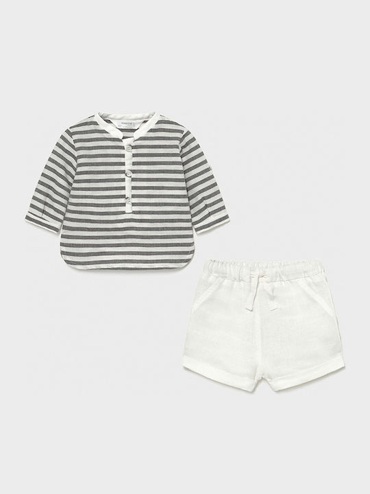 Mayoral Kids Set with Shorts Summer 2pcs Black