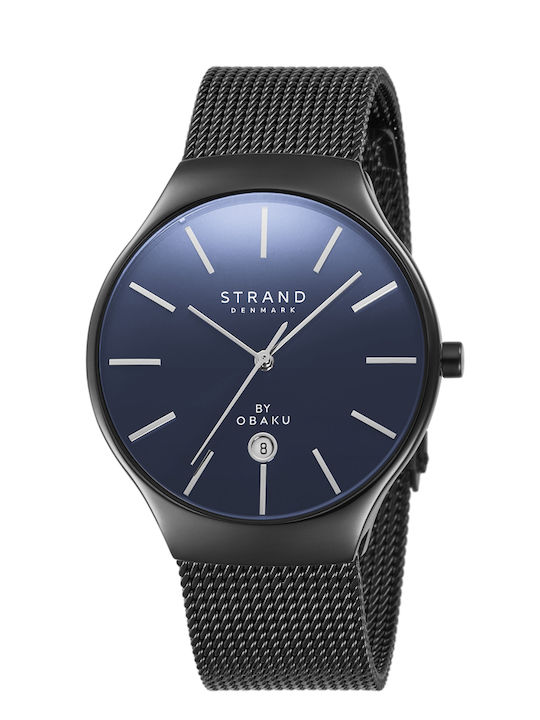 Obaku Caspian Thunder Ceas Barbat cu Mecanism cu Baterie și Brățară din Metal Obaku Caspian Thunder Ceas Barbat cu Mecanism cu Baterie și Brățară din Metal