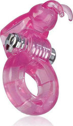 Calexotics Basic Essentials Bunny Enhancer Vibrating Ring Pink SE-1738-10-2