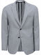 Hugo Boss Men's Winter Suit Jacket Slim Fit Light Blue