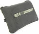 Sea to Summit Luxury Φουσκωτό Μαξιλαράκι Ταξιδίου Μαξιλαράκι Τετράγωνο Πολυεστερικό Γκρι